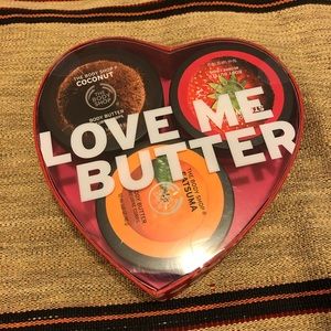 The Body Shop body butter trio